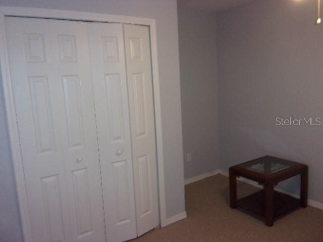 bedroom featuring a closet