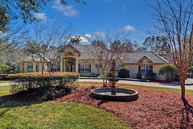 view of ranch-style home