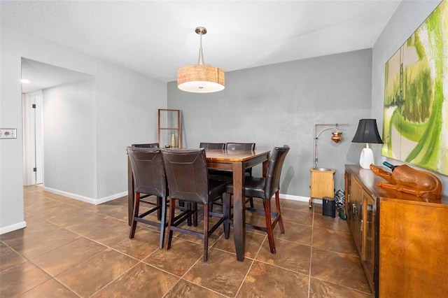 view of dining room