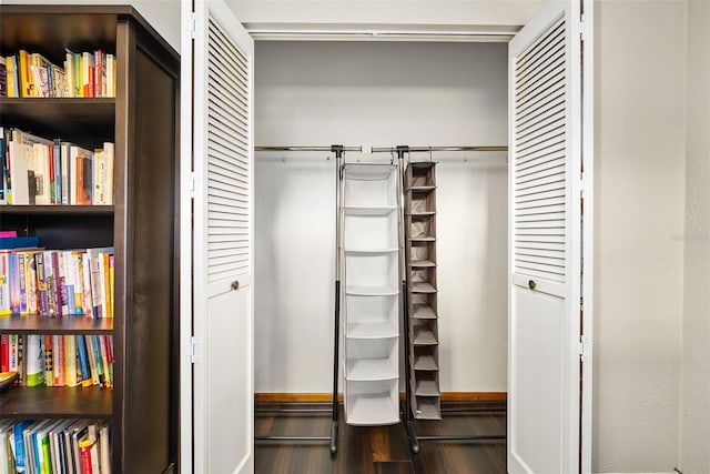 view of closet