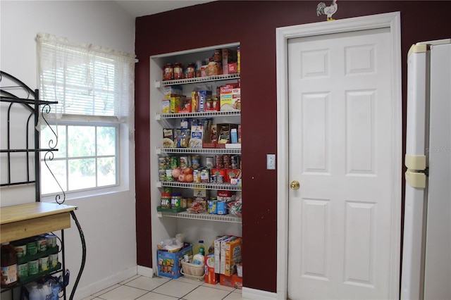 view of pantry