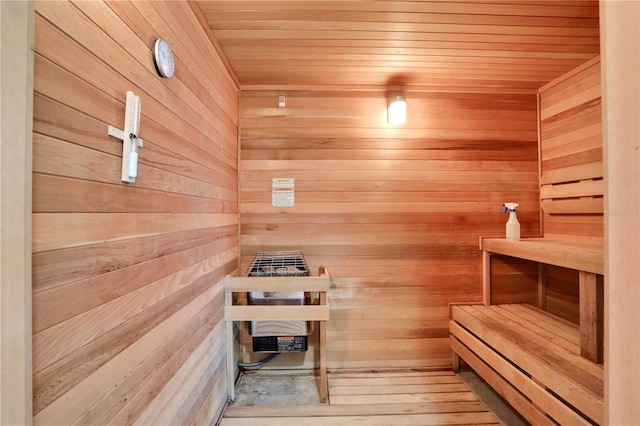 view of sauna / steam room