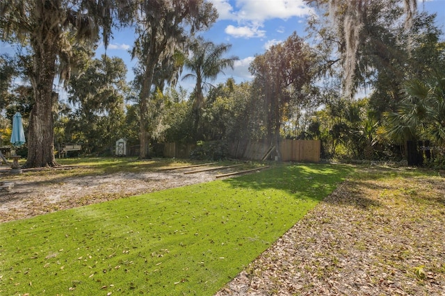 1240 W Voorhis Ave, Deland, FL 32720 - view of yard featuring fence