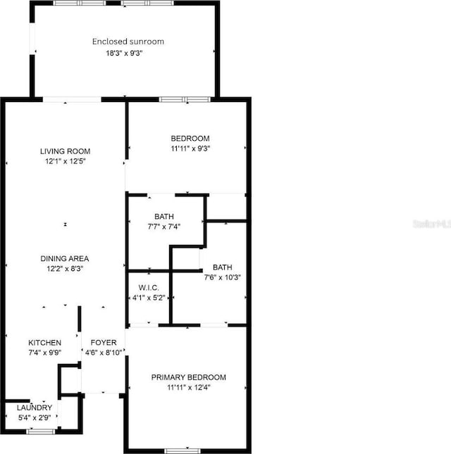 245 Terrace Hill Blvd Unit 1E, Debary, FL 32713 - view of room layout