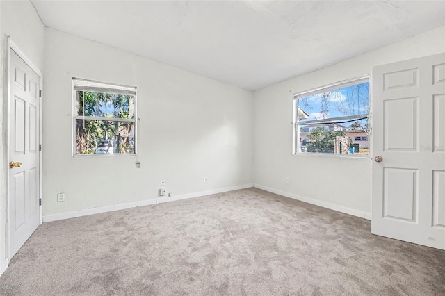 unfurnished bedroom featuring carpet floors