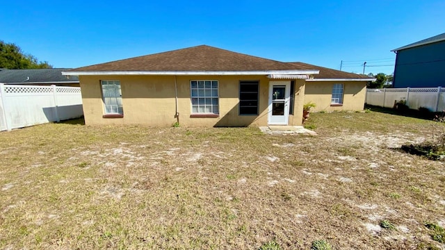 view of rear view of house