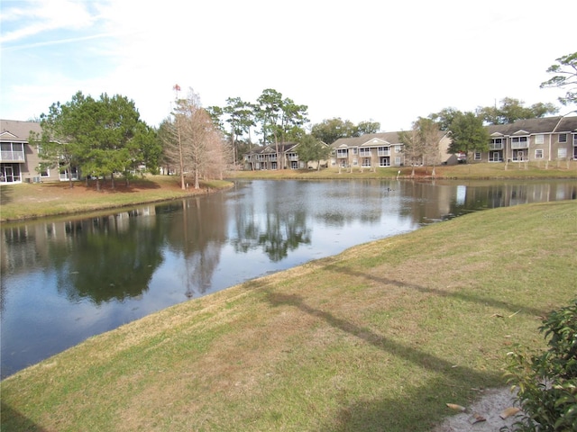 view of water feature