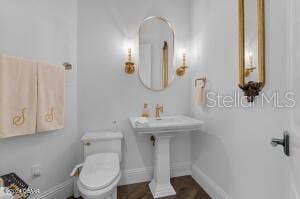 801 N Flagler Ave, Flagler Beach, FL 32136 - bathroom featuring toilet