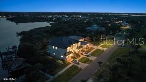 801 N Flagler Ave, Flagler Beach, FL 32136 - aerial view featuring a water view