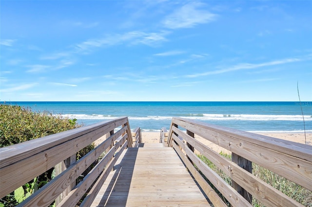 3180 Ocean Shore Blvd Unit 309, Ormond Beach, FL 32176 - surrounding community with view of water and beach