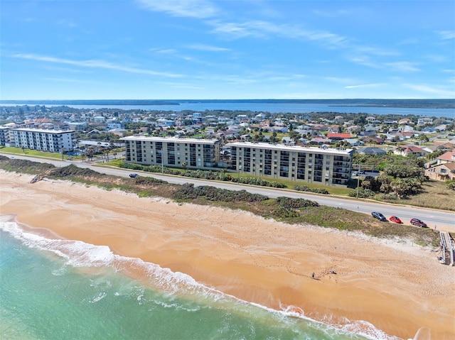 3180 Ocean Shore Blvd Unit 309, Ormond Beach, FL 32176 - aerial view of waterfront with a beach