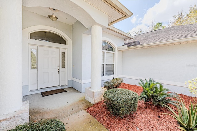 view of entrance to property