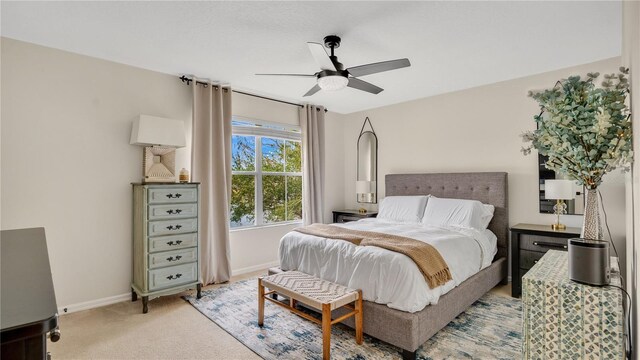 221 Aston Grande Dr, Daytona Beach, FL 32124 - carpeted bedroom featuring ceiling fan