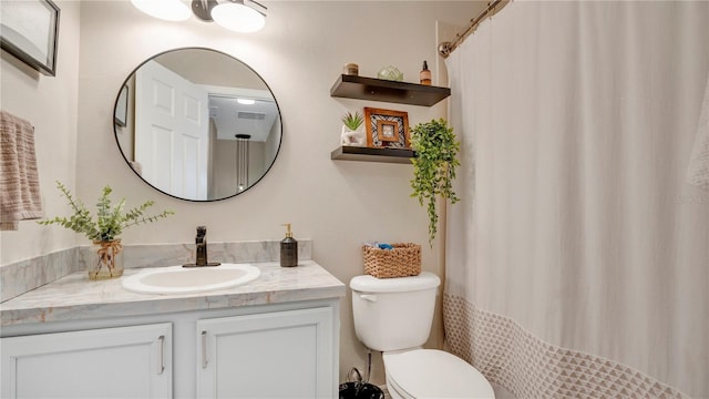 221 Aston Grande Dr, Daytona Beach, FL 32124 - bathroom featuring vanity and toilet