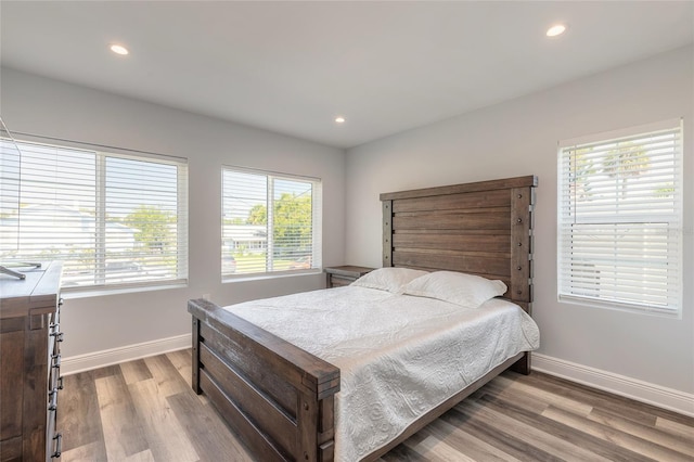 408 Wisteria Rd, Daytona Beach, FL 32118 - bedroom featuring light hardwood / wood-style flooring