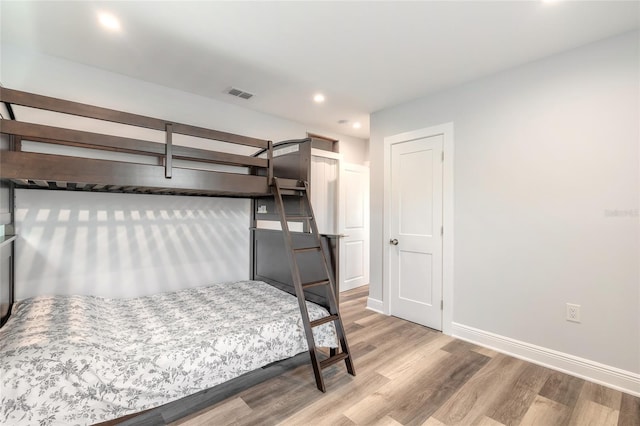 408 Wisteria Rd, Daytona Beach, FL 32118 - bedroom featuring hardwood / wood-style floors