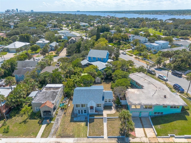 408 Wisteria Rd, Daytona Beach, FL 32118 - bird's eye view featuring a water view