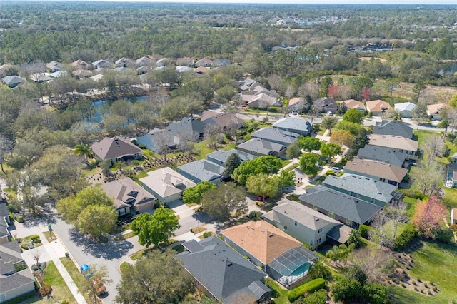 drone / aerial view featuring a residential view