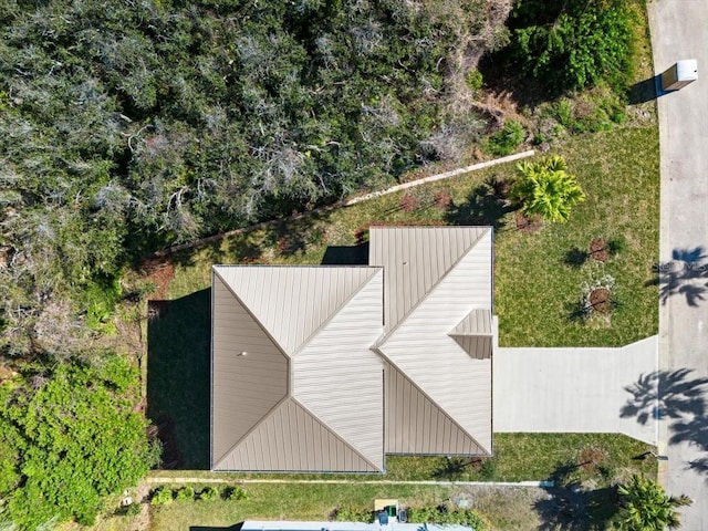 72 Aurora Ave, Ponce Inlet, FL 32127 - view from above of property