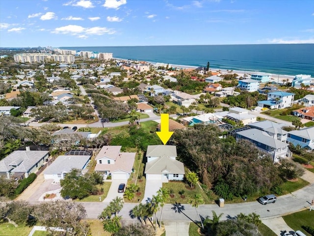 72 Aurora Ave, Ponce Inlet, FL 32127 - aerial view of residential area with a nearby body of water