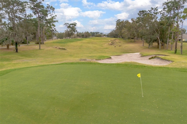 view of home's community with golf course view