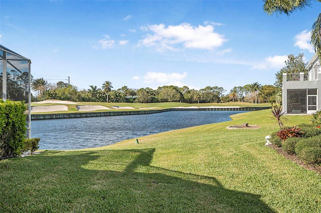 property view of water