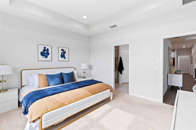 bedroom with carpet flooring