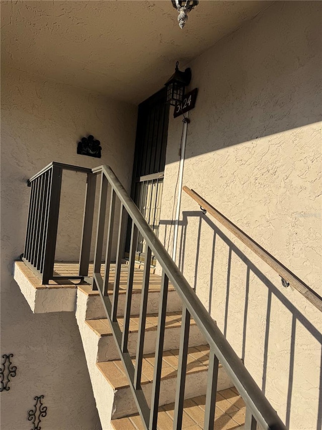 view of staircase