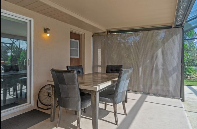 1420 Felton St, Deltona, FL 32725 - sunroom with outdoor dining space
