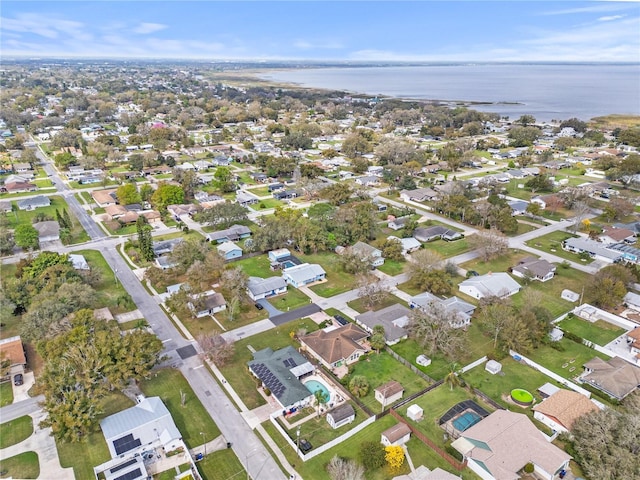 445 Virginia Ave, Saint Cloud, FL 34769 - aerial view of property's location featuring a nearby body of water and nearby suburban area