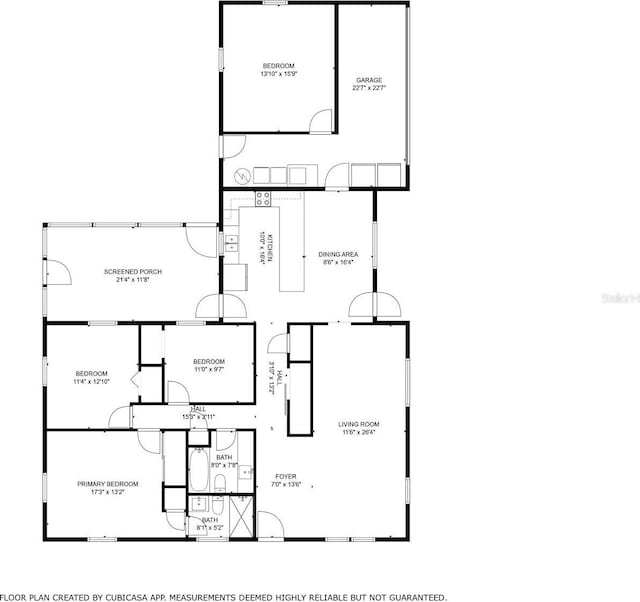 445 Virginia Ave, Saint Cloud, FL 34769 - property floor plan