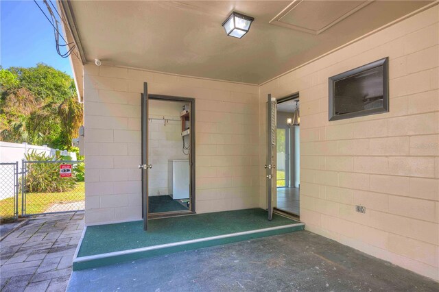 741 Greenway Pl, Daytona Beach, FL 32114 - view of patio with fence