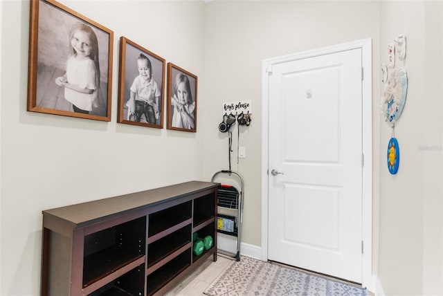 32924 Estate Garden Dr, Wesley Chapel, FL 33545 - entryway featuring baseboards