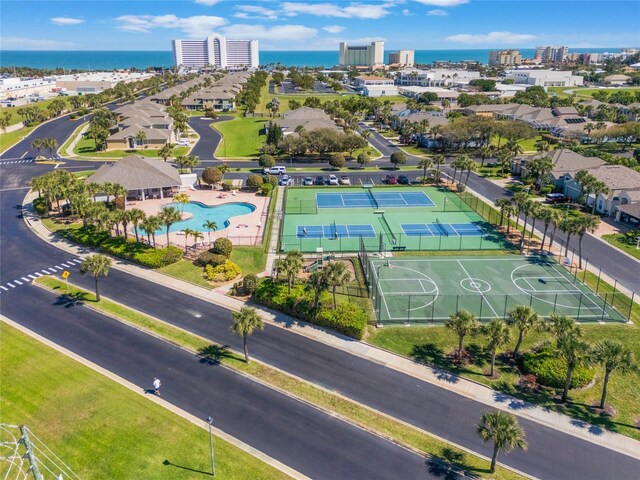 3691 Titanic Cir, Melbourne, FL 32903 - view of urban area with a nearby body of water and a pool