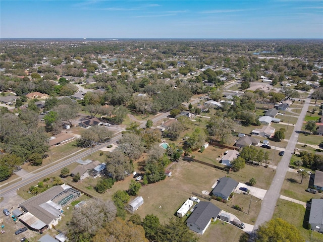 drone / aerial view featuring a residential view