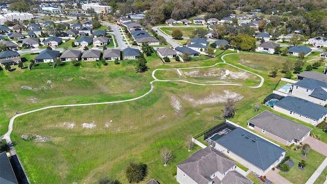 birds eye view of property featuring a residential view