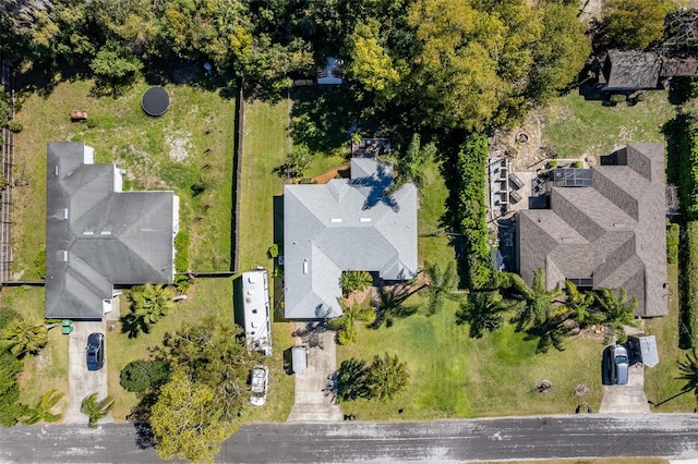 birds eye view of property featuring a residential view