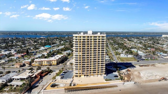 bird's eye view featuring a view of city