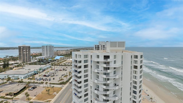 3051 S Atlantic Ave Unit 2206, Daytona Beach, FL 32118 - exterior space featuring a beach view and a water view