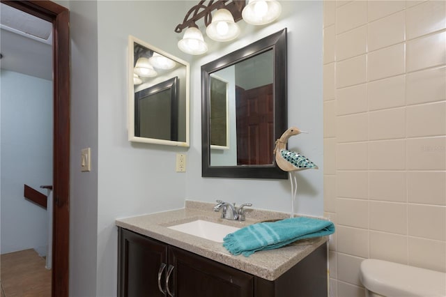 3960 Willow Trail Run Unit 45, Port Orange, FL 32127 - bathroom featuring vanity and toilet
