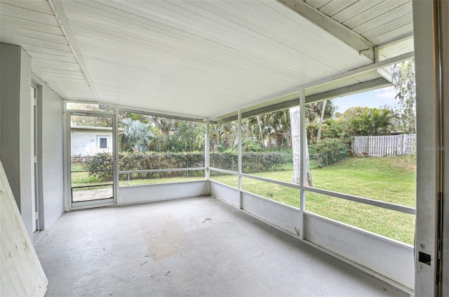 1986 Big Oak Dr, South Daytona, FL 32119 - view of unfurnished sunroom