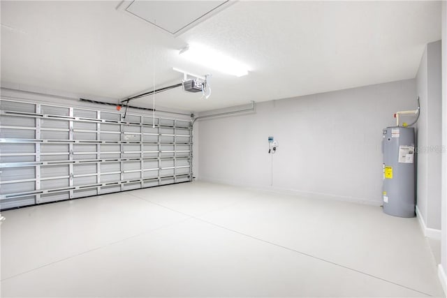 1329 N Old Mill Dr, Deltona, FL 32725 - garage featuring a garage door opener and water heater