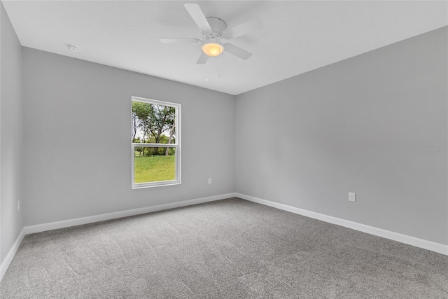 1329 N Old Mill Dr, Deltona, FL 32725 - carpeted spare room with ceiling fan and baseboards