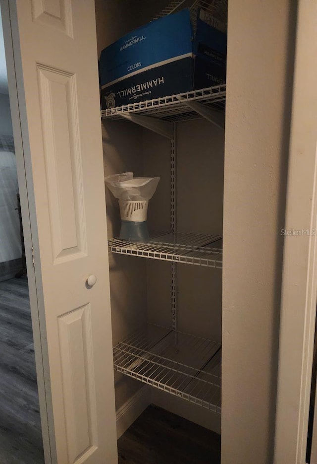 view of closet