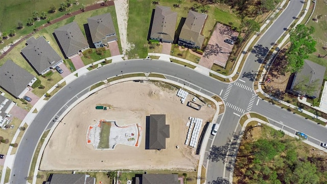 birds eye view of property featuring a residential view