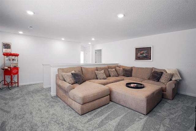 1088 Happy Forest Loop, Deland, FL 32720 - living area featuring carpet floors and recessed lighting