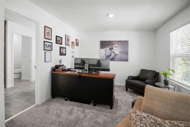 1088 Happy Forest Loop, Deland, FL 32720 - office featuring carpet flooring and a textured ceiling