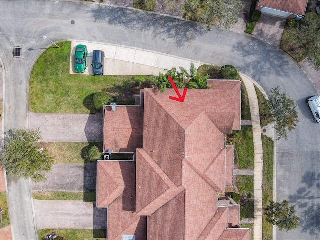 drone / aerial view