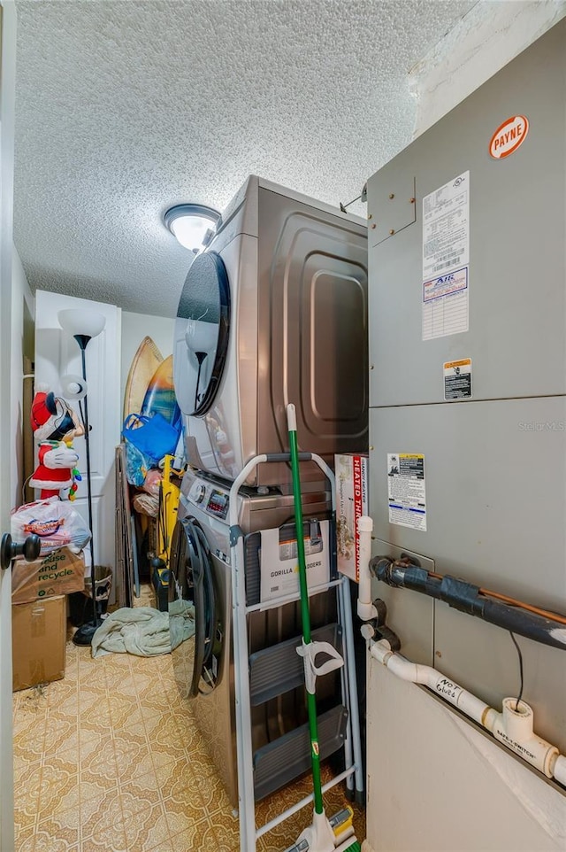 utilities with stacked washer / drying machine