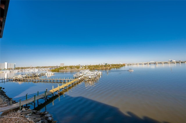 732 Marina Point Dr Unit 7320, Daytona Beach, FL 32114 - view of dock featuring a water view